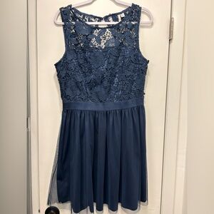 Navy Blue Lauren Conrad dress